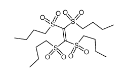 1-[Tris-(butane-1-sulfonyl)-ethenesulfonyl]-butane结构式