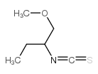 1-(methoxymethyl)propyl isothiocyanate Structure