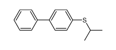 4-(isopropylthio)biphenyl Structure