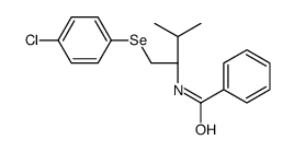 N-[(2S)-1-(4-chlorophenyl)selanyl-3-methylbutan-2-yl]benzamide结构式