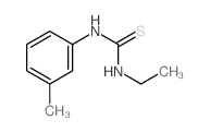 Thiourea,N-ethyl-N'-(3-methylphenyl)-结构式