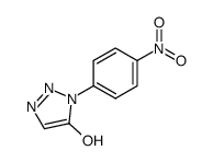 1-(p-nitrophenyl)-5-hydroxy-1,2,3-triazole结构式