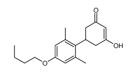 5-(4-butoxy-2,6-dimethylphenyl)-3-hydroxycyclohex-2-en-1-one结构式