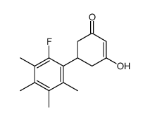 5-(2-fluoro-3,4,5,6-tetramethylphenyl)-3-hydroxycyclohex-2-en-1-one Structure