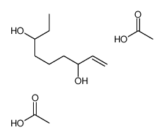 acetic acid,non-1-ene-3,7-diol Structure