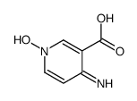 3-Pyridinecarboxylic acid,4-amino-,1-oxide structure