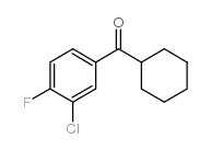 3-CHLORO-4-FLUOROPHENYL CYCLOHEXYL KETONE图片