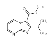 methyl 2-propan-2-ylimidazo[1,2-a]pyrimidine-3-carboxylate Structure