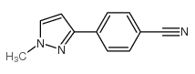 4-(1-Methyl-1H-pyrazol-3-yl)benzonitrile structure