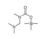 trimethylsilyl N-[(dimethylamino)methyl]-N-methylcarbamate Structure