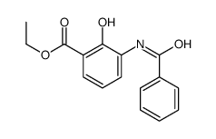 ethyl 3-benzamido-2-hydroxybenzoate Structure