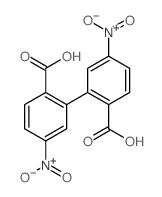 2-(2-carboxy-5-nitro-phenyl)-4-nitro-benzoic acid结构式