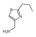 (2-propyl-1,3-thiazol-4-yl)methanamine Structure