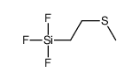 trifluoro(2-methylsulfanylethyl)silane Structure