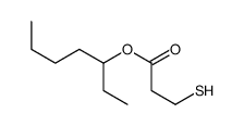 heptan-3-yl 3-sulfanylpropanoate Structure