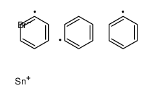 Bromotriphenylstannane结构式