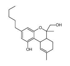 6-(hydroxymethyl)-6,9-dimethyl-3-pentyl-6a,7,8,10a-tetrahydrobenzo[c]chromen-1-ol Structure