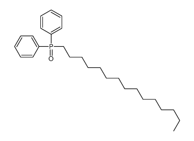 [pentadecyl(phenyl)phosphoryl]benzene Structure