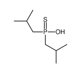 hydroxy-bis(2-methylpropyl)-sulfanylidene-λ5-phosphane结构式