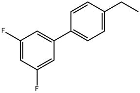 4'-ethyl-3,5-difluoro-1,1'-biphenyl结构式