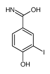 4-羟基-3-碘苯甲酰胺结构式