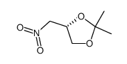 (S)-2,2-Dimethyl-4-nitromethyl-[1,3]dioxolane结构式