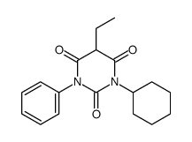 1-Cyclohexyl-5-ethyl-3-phenylbarbituric acid picture