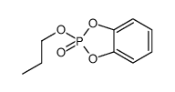 2-propoxy-1,3,2λ5-benzodioxaphosphole 2-oxide Structure