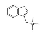 3-[(trimethylsilyl)methyl]-1H-indene Structure