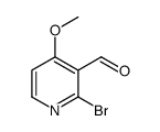 2-bromo-4-methoxypyridine-3-carbaldehyde结构式