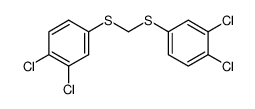 bis(3,4-dichlorophenylthio)methane结构式