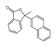 3-METHYL-3-(1-NAPHTHYL)PHTHALIDE Structure