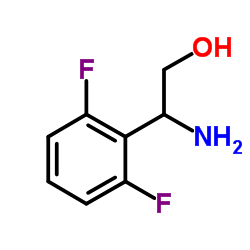 2-Amino-2-(2,6-difluorophenyl)ethanol structure