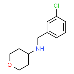 n-(3-Chlorobenzyl)tetrahydro-2h-pyran-4-amine picture