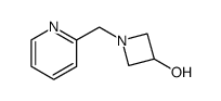 1-Pyridin-2-ylmethyl-azetidin-3-ol Structure