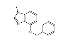 1,2-dimethyl-4-phenylmethoxybenzimidazole Structure