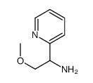 2-methoxy-1-pyridin-2-ylethanamine Structure