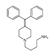 4-(4-benzhydrylidenepiperidin-1-yl)butan-1-amine Structure