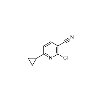 2-氯-6-环丙基吡啶-3-腈图片