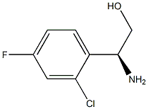 (S)-2-amino-2-(2-chloro-4-fluorophenyl)ethan-1-ol structure