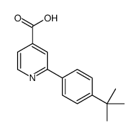 2-(4-tert-butylphenyl)pyridine-4-carboxylic acid Structure