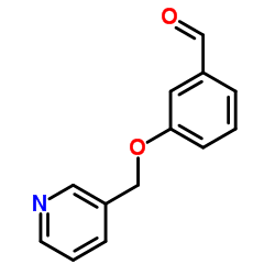 3-(PYRIDIN-3-YLMETHOXY)-BENZALDEHYDE Structure