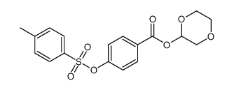 1,4-dioxan-2-yl 4-(tosyloxy)benzoate结构式