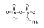 phosphanyl tellurono tellurate Structure