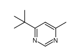 4-tert-butyl-6-methylpyrimidine Structure