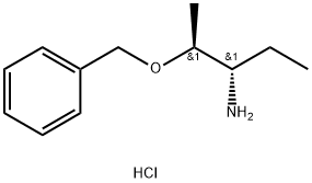 3-Pentanamine, 2-(phenylmethoxy)-, hydrochloride (1:1), (2S,3S)- picture