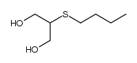 2-(butylthio)propane-1,3-diol Structure