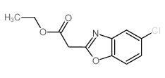 Ethyl 2-(5-chloro-1,3-benzoxazol-2-yl)acetate Structure