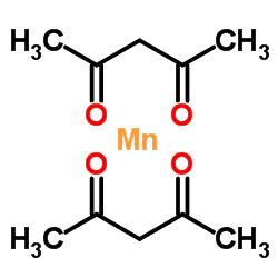 2,4-Pentanedione-manganese (2:1) Structure