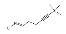 5-(trimethylsilyl)pent-4-ynal oxime结构式